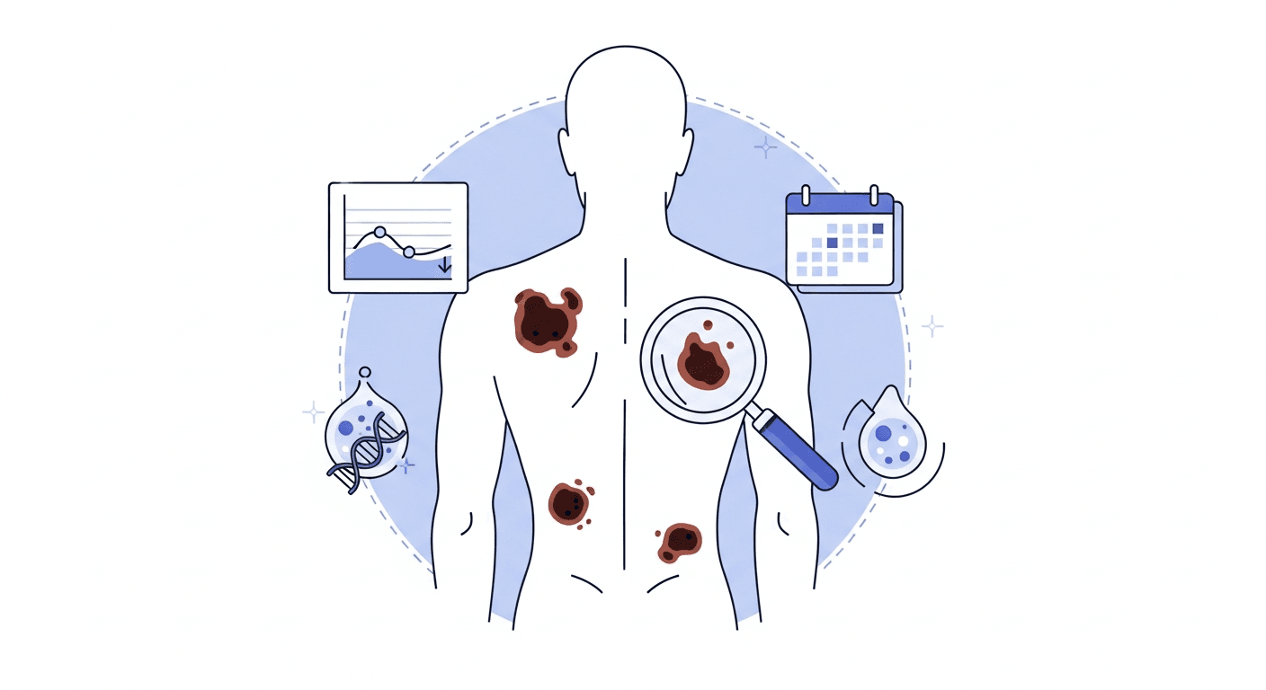 Hautkrebs-Nachsorge & Monitoring: KI-Screening & Empfehlungen