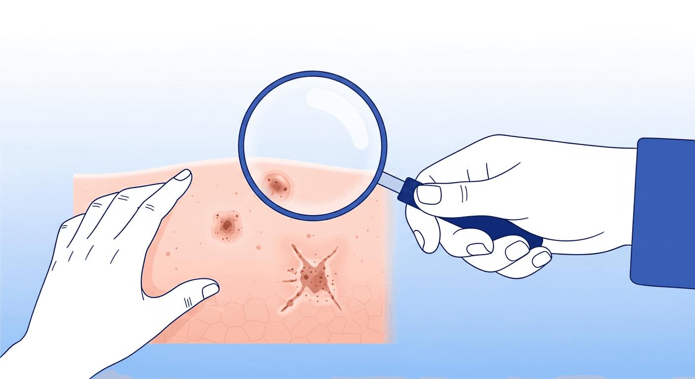 Haut-Selbstuntersuchung: Anleitung zur Hautkrebs-Früherkennung