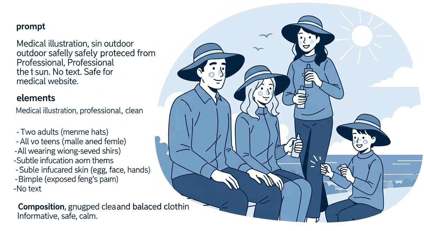 Primäre Prävention: Umfassender Sonnenschutz als Lebensphilosophie