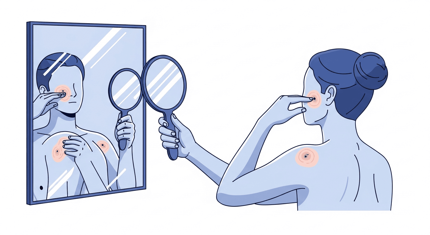 Sekundäre Prävention: Die Bedeutung der Selbstuntersuchung und ABCDE-Regel