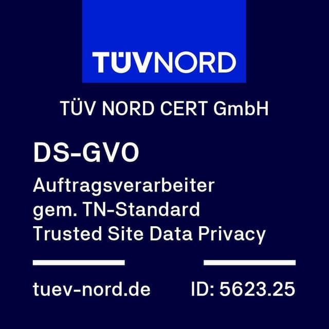 TÜV Nord Trusted Site Video Consultation