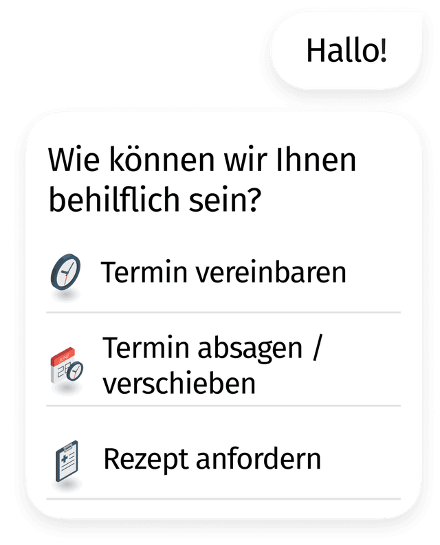 Online-Rezeption öffnen