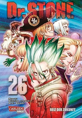 Dr. Stone 26: Verrückte Abenteuer, Action und Wissenschaft!