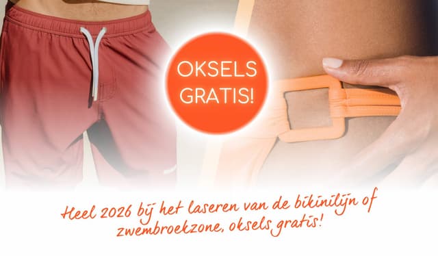 Oksels gratis laseren heel 2026
