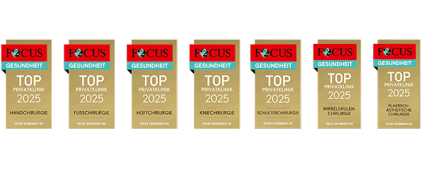 Auszeichnungen Focus Gesundheit Top Privatklinik 2025