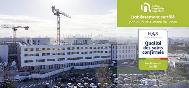 L’hôpital d’Argenteuil certifié « Qualité des soins confirmée »
