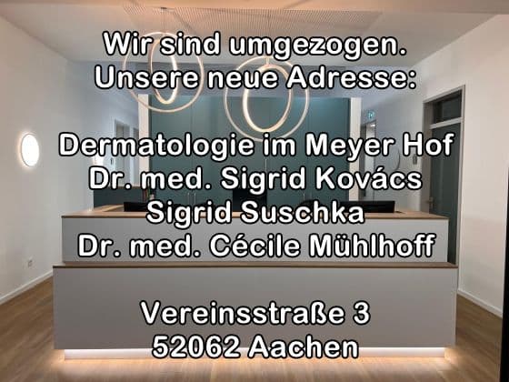 Empfang Dermatologische Praxis Aachen