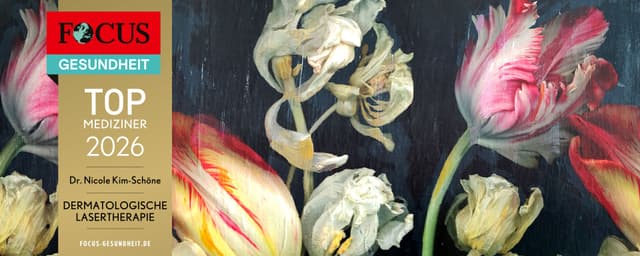 Bild aus Praxis mit Tulpen