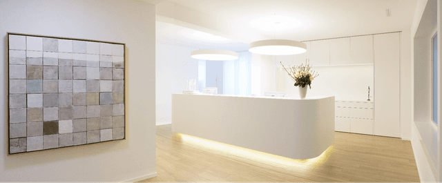 hautcentrumzug Theke