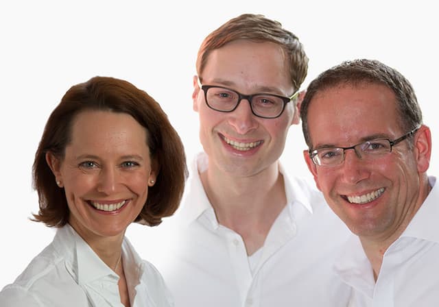 Dr. Silke Grummt, Dr. Moritz Lindl, Dr. Florian Grummt