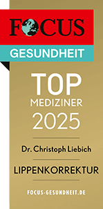 Christoph Liebich Focus Siegel Lippenkorrektur 2025