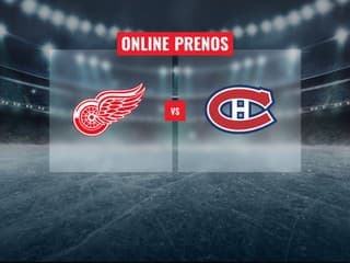 Juraj Slafkovský u divízneho rivala: Online prenos zo zápasu Detroit – Montreal