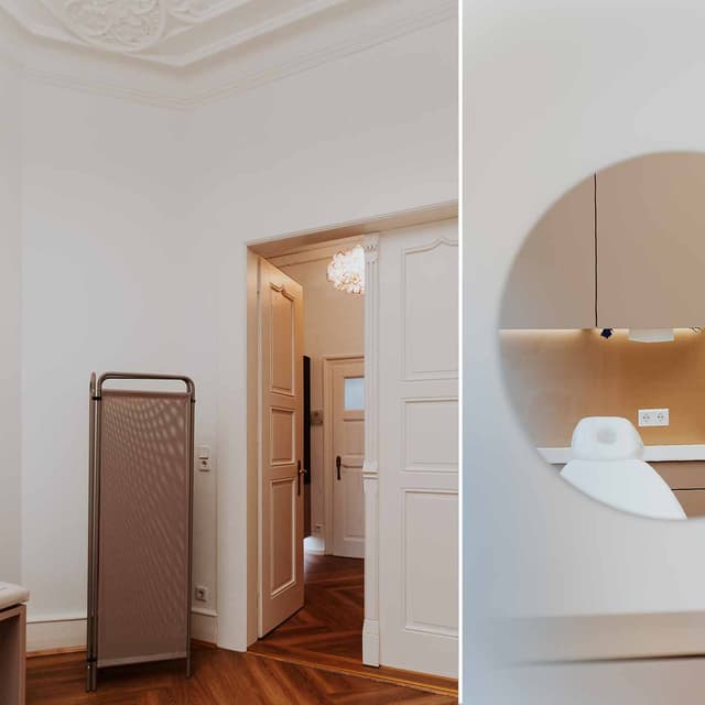 Praxisimpressionen aus der Praxis Dermatologie am Neckar in Heidelberg Neuenheim.