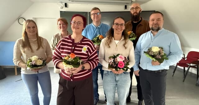 Eine Gruppe von Menschen