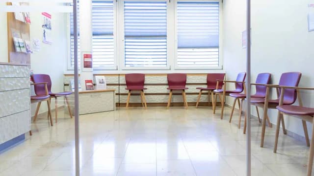 Warteraum im Dermatologie Zentrum Olten